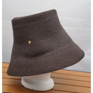 Helen Kaminski Straw Bucket Hat One Size Brown